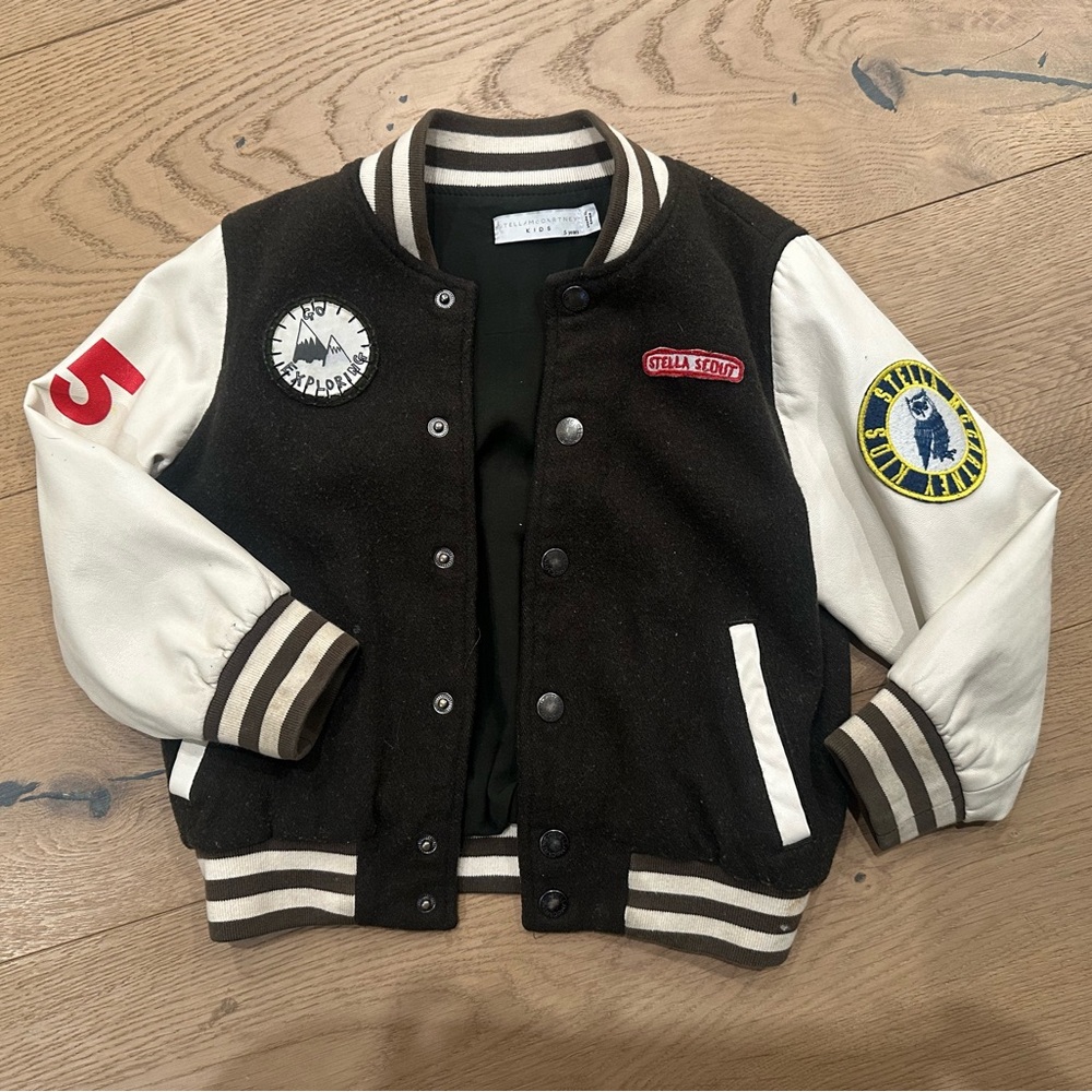 Stella McCartney Boys Varsity Jacket - Size 5